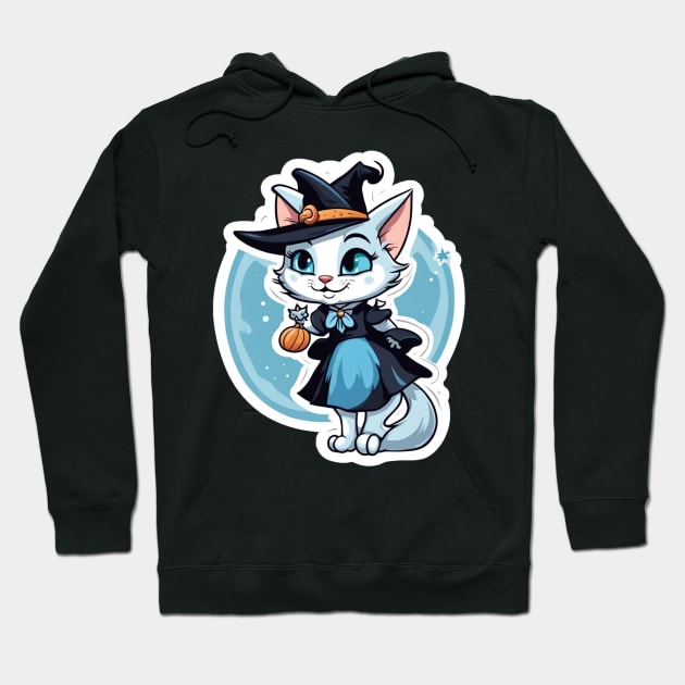 kitty witch Hoodie by gajer´s design 